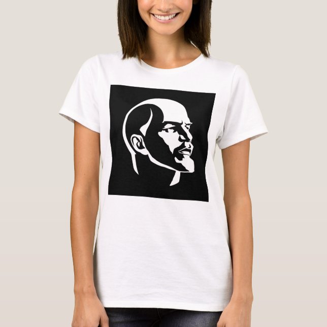 Camiseta Lenin, URSS, CCCP, União Soviética, Comunismo (Frente)