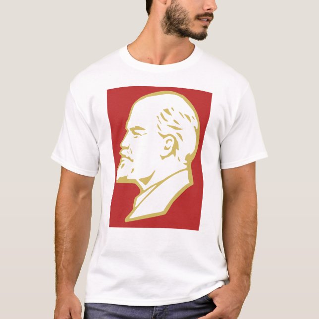 Camiseta Lenin, USSR, CCCP, Soviet Union, Communism (Frente)