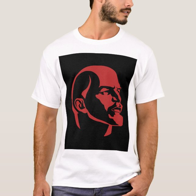 Camiseta Lenin, USSR, CCCP, Soviet Union, Communism (Frente)