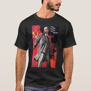 Camiseta Lenin Viveu Lenin Lives Lenin Vive Soviético