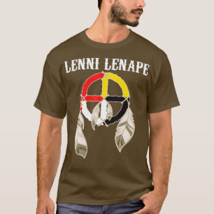 Camiseta Lenni Lenape Delaware Índios Americanos Nativos Me