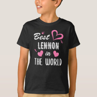 Camiseta Lennon Name, Best Lennon no Mundo