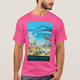 Camiseta Lennox Head Vintage Style Viagem Art