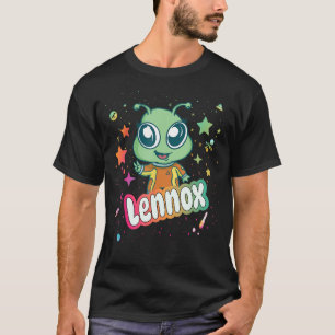 Camiseta LENNOX - Nome de Menino Bonito com Alienígena Boni