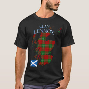 Camiseta Lennox Scottish Clan Tartan Scotland