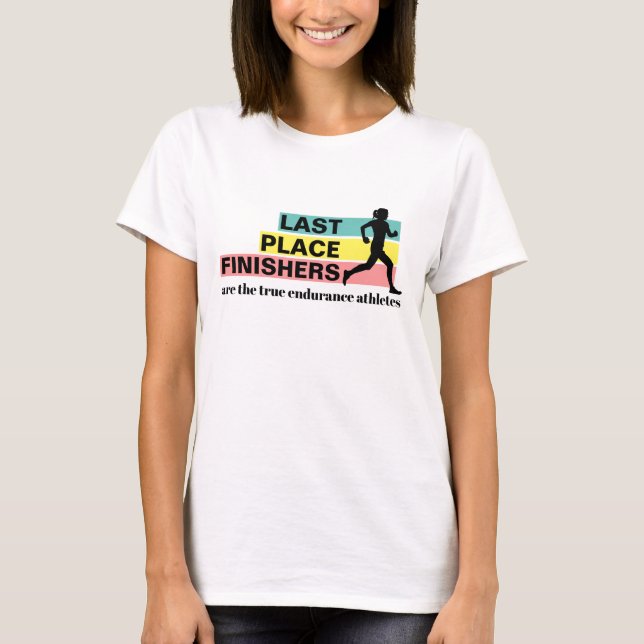 Camiseta Lenta E Engraçada De Mulheres (Frente)