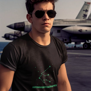 Camiseta Lente Celestial: Capturando Astrofotografia