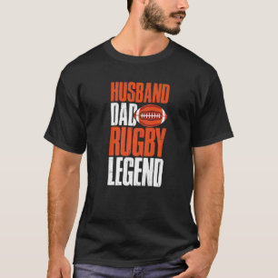 Camiseta Lente de Rugbys, jogador de rugbi, Pai de pulgões