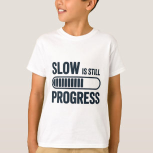 Camiseta Lento Ainda é Progresso Ioga Mindfulness Caracol D