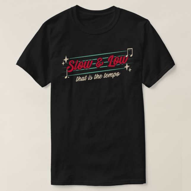 Camiseta Lento Baixo Que É O Tempo (Frente do Design)