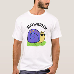 Camiseta Lento Cavaleiro Engraçado Baixo Caracol