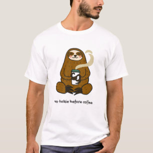 Camiseta Lento Criado: Tee Leve Que Amava Café