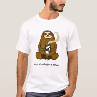 Camiseta Lento Criado: Tee Leve Que Amava Café