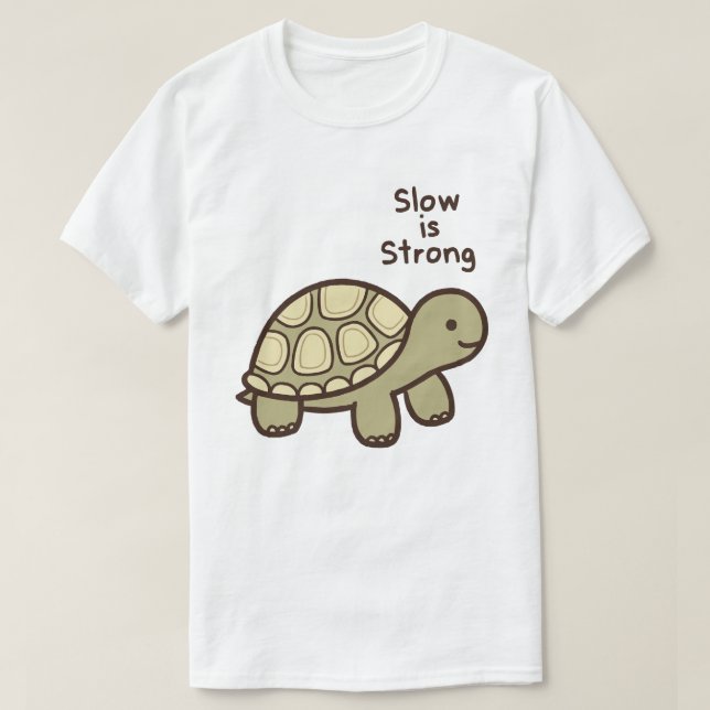 Camiseta Lento É Forte (Frente do Design)