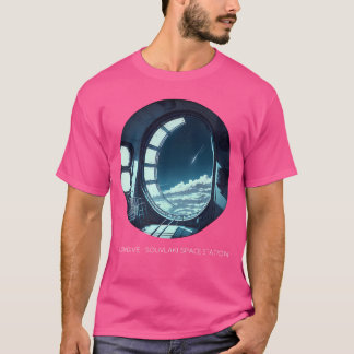Camiseta Lento - Estação Espacial de Souvlaki - Estilo Retr
