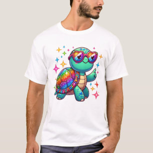 Camiseta Lento mas fabuloso - Design do Orgulho de Tartarug