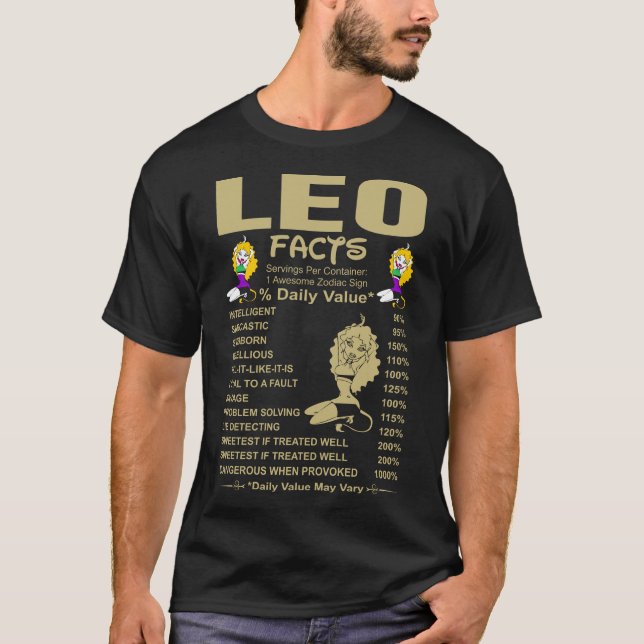 Camiseta Leo Facts Tshirt (Frente)