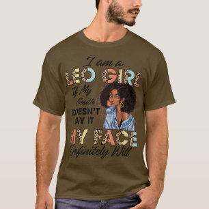 Camiseta Leo Girl Se minha boca não disser que minha cara v