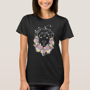 Camiseta Leo Hippie Zodiac Flói Paz e Amor Unidade Respeito