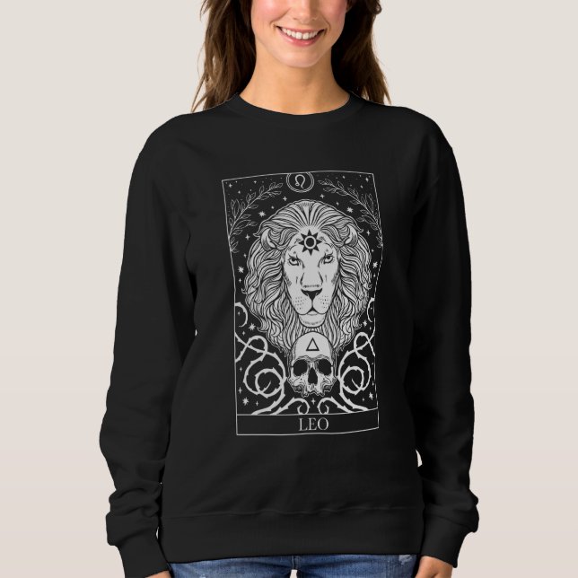 Camiseta Leo Horoscope E Símbolo Zodiac (Frente)