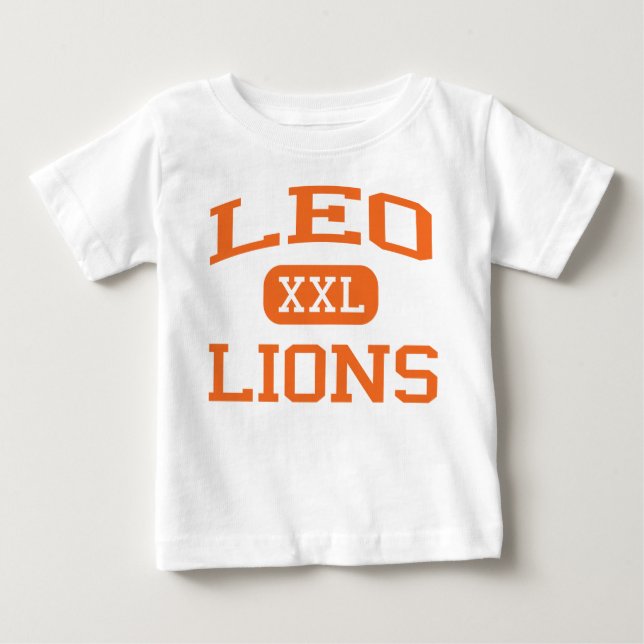 Camiseta Leo - leões - segundo grau de Leo - Chicago (Frente)
