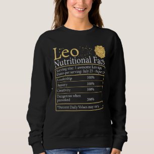 Camiseta Leo Nutrição Astrologia Zodiac Sinal Horoscópio Mu