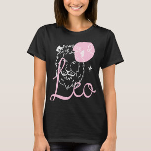 Camiseta Leo Personalidade Astrologia Símbolo Zodiac Horosc