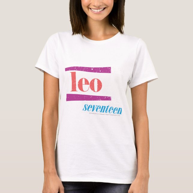 Camiseta Leo Pink (Frente)
