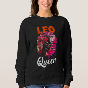 Camiseta Leo Queen Black Woman Afro Natural Hair African