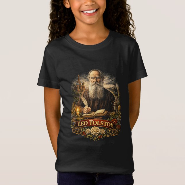 Camiseta Leo Tolstoy (Frente)