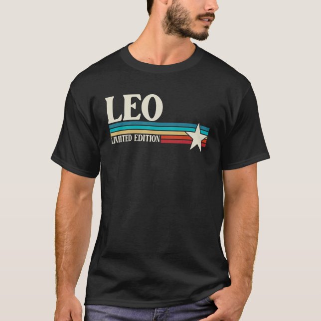 Camiseta Leo Zodiac Sinal (Frente)