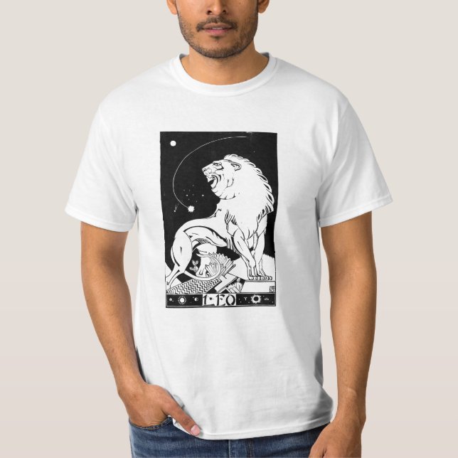 Camiseta Leo Zodiac Sinal (Frente)
