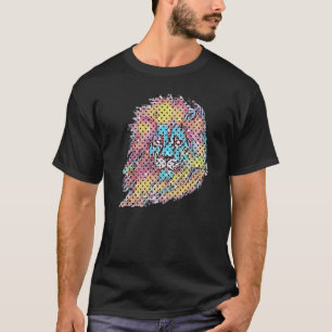 Camiseta Leo Zodiac Sinal Animal Leão Zodiac Leo