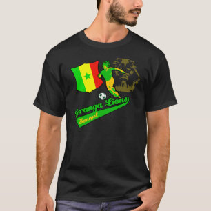 Camiseta Leões de Teranga de Senegal