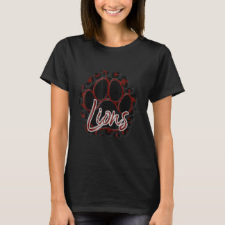 Camiseta Leões Marrom Escuro Chita Escola Esportes Fã Equip