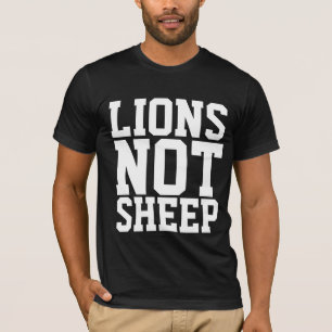 CAMISETA LEÕES NÃO CAMADAS DE PATRIOT DE OVINO