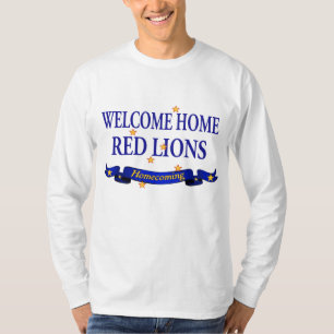 Camiseta Leões vermelhos Home bem-vindos