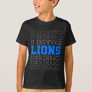Camiseta Leões Vintage Nome Esportivo Escolar Espírito Volt