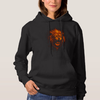 Camiseta León de fuego Sudadera
