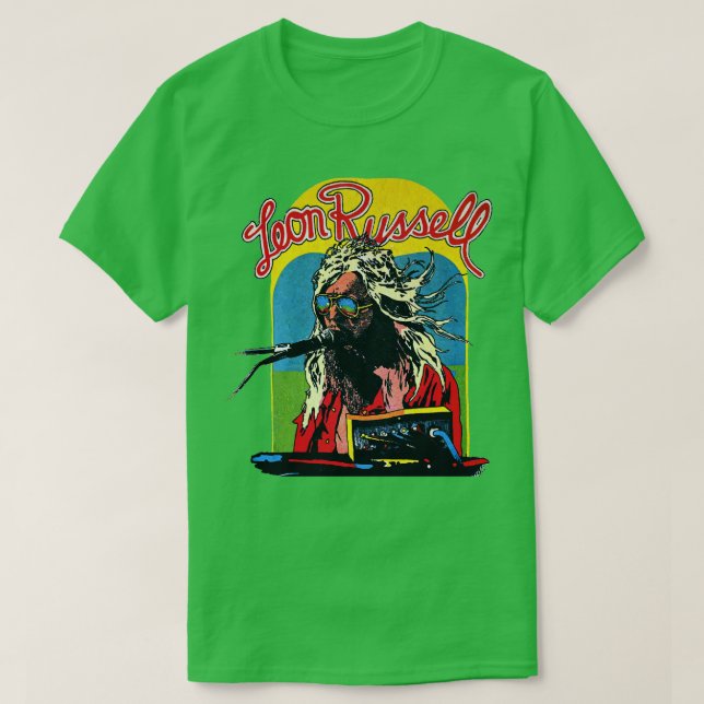 Camiseta Leon Russell (Frente do Design)