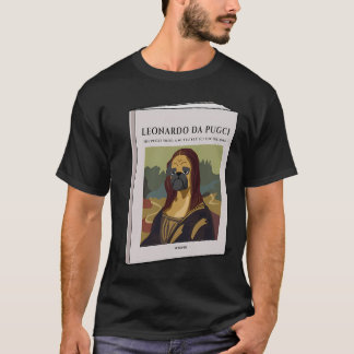 Camiseta Leonardo da Pugci: O Sorriso Pugci - Um Muttsterpi