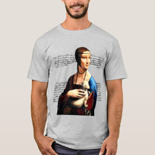 Camiseta Leonardo da Vinci Lady com Ermine
