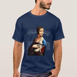 Camiseta Leonardo da Vinci Lady com Ermine
