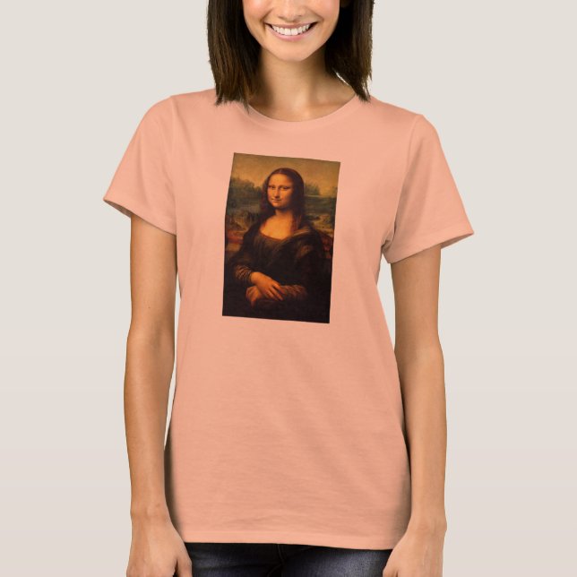 Camiseta Leonardo Da Vinci - Mona Lisa (Frente)