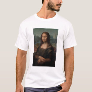 Camiseta Leonardo da Vinci Mona Lisa Clássico