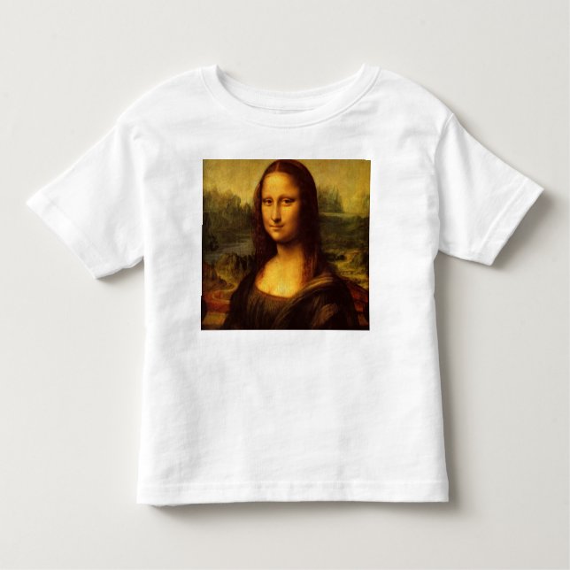 Camiseta Leonardo Da Vinci Mona Lisa Pintura De Arte Bela (Frente)