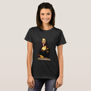 Camiseta Leonardo da Vinci Obras de Arte Mona Lisa