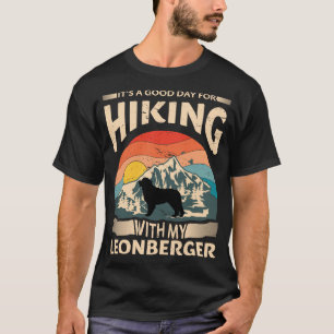 Camiseta Leonberger Hiking, Leonberger Mãe - Pai Leonberger