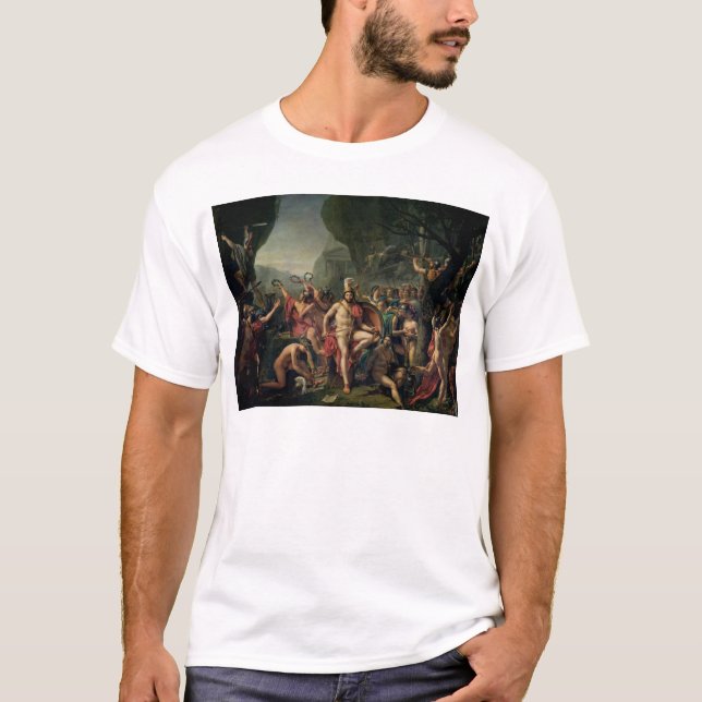 Camiseta Leonidas em Thermopylae, 480 BC, 1814 (Frente)