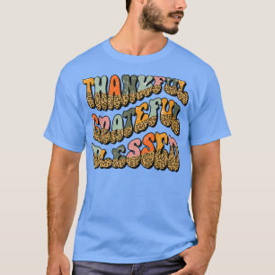 Camiseta Leopard Agradável Grateful Groovy Retro Fal